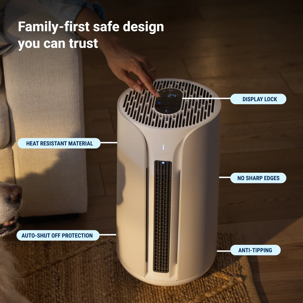 Air purifier in office